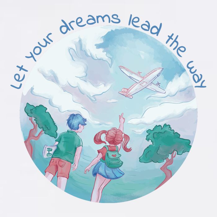 Let Your Dreams Lead The Way Travel Apron