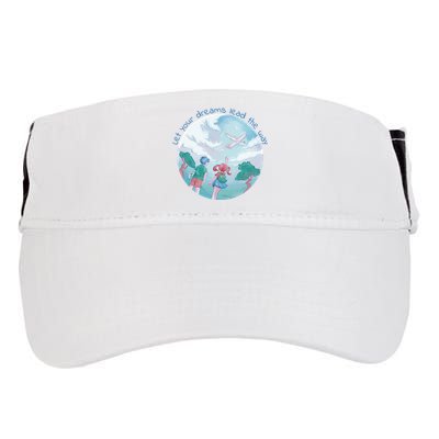 Let Your Dreams Lead The Way Travel Adult Drive Performance Visor
