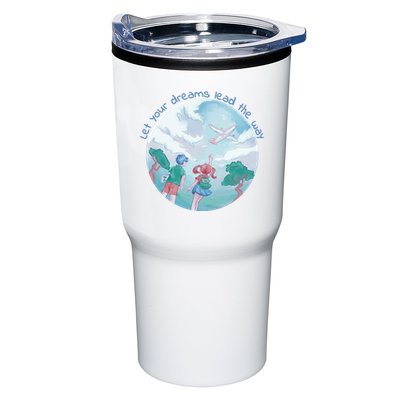 Let Your Dreams Lead The Way Travel Tumbler