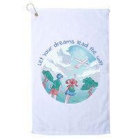 Let Your Dreams Lead The Way Travel Golf Towel