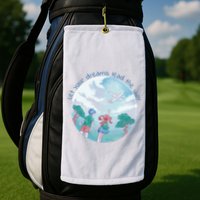 Let Your Dreams Lead The Way Travel Golf Towel