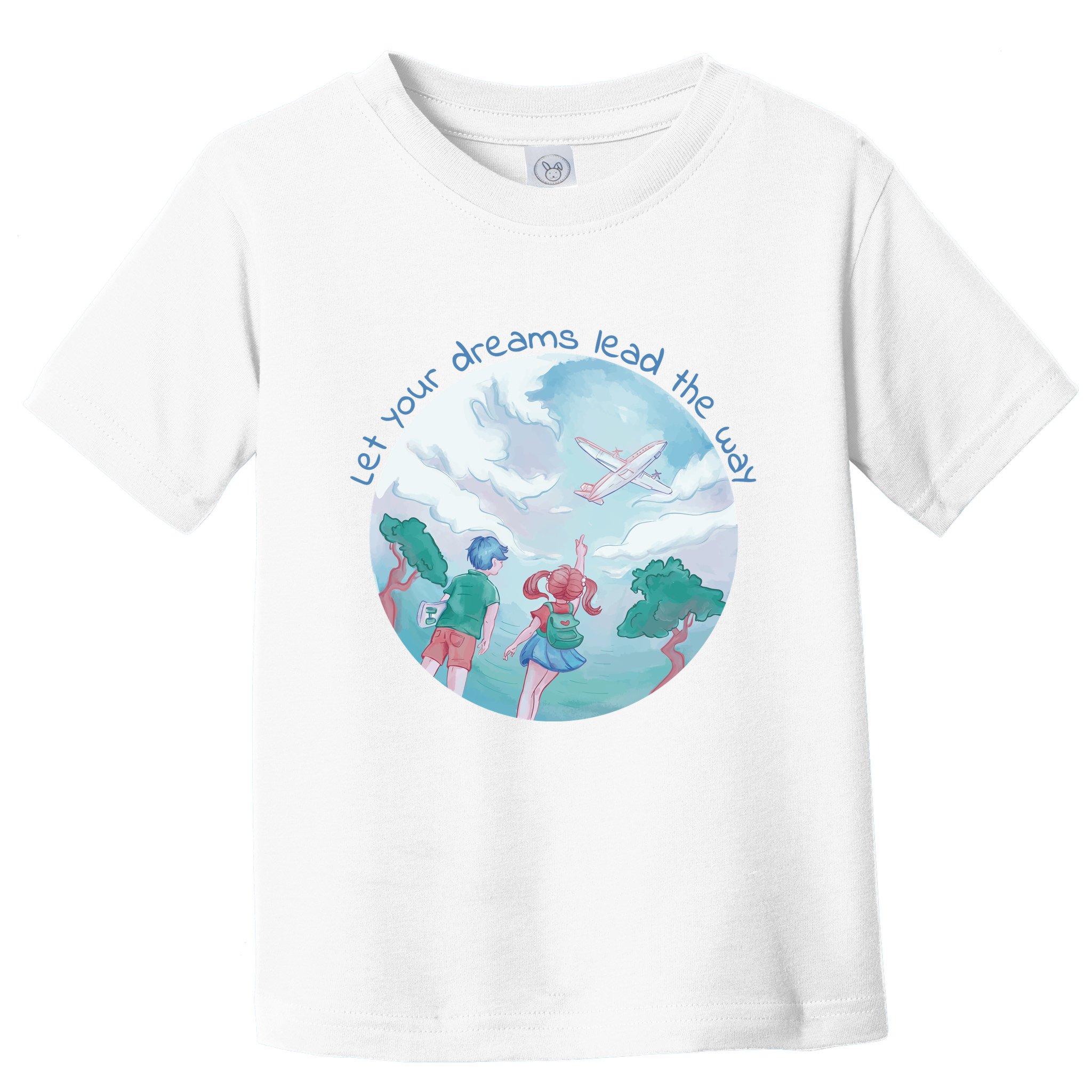 Let Your Dreams Lead The Way Travel Toddler T-Shirt