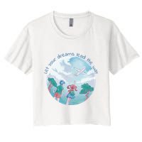 Let Your Dreams Lead The Way Travel Women's Crop Top Tee