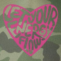 Let Your Energy Flow Heart Quote Legacy Tie Dye Trucker Hat