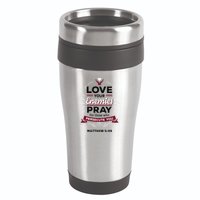 Love Your Enemies Pray For Those Who Persecute You Matthew 16oz Travel Tumbler