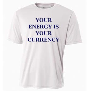 Lukacmp Your Energy Is Your Currency Cooling Performance Crew T-Shirt