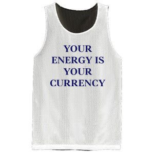 Lukacmp Your Energy Is Your Currency Mesh Reversible Basketball Jersey Tank