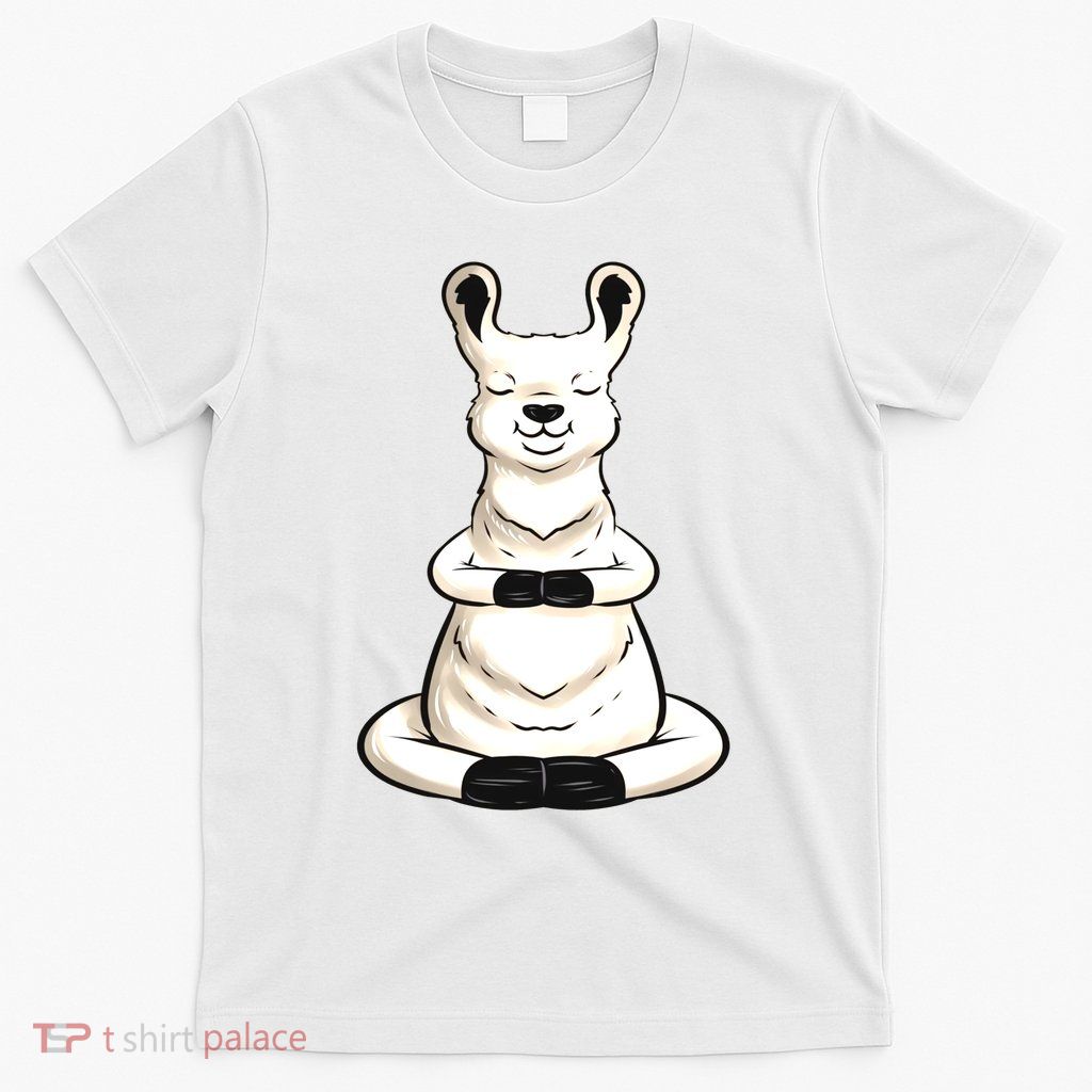 Llama Yoga Funny Namaste T-Shirt