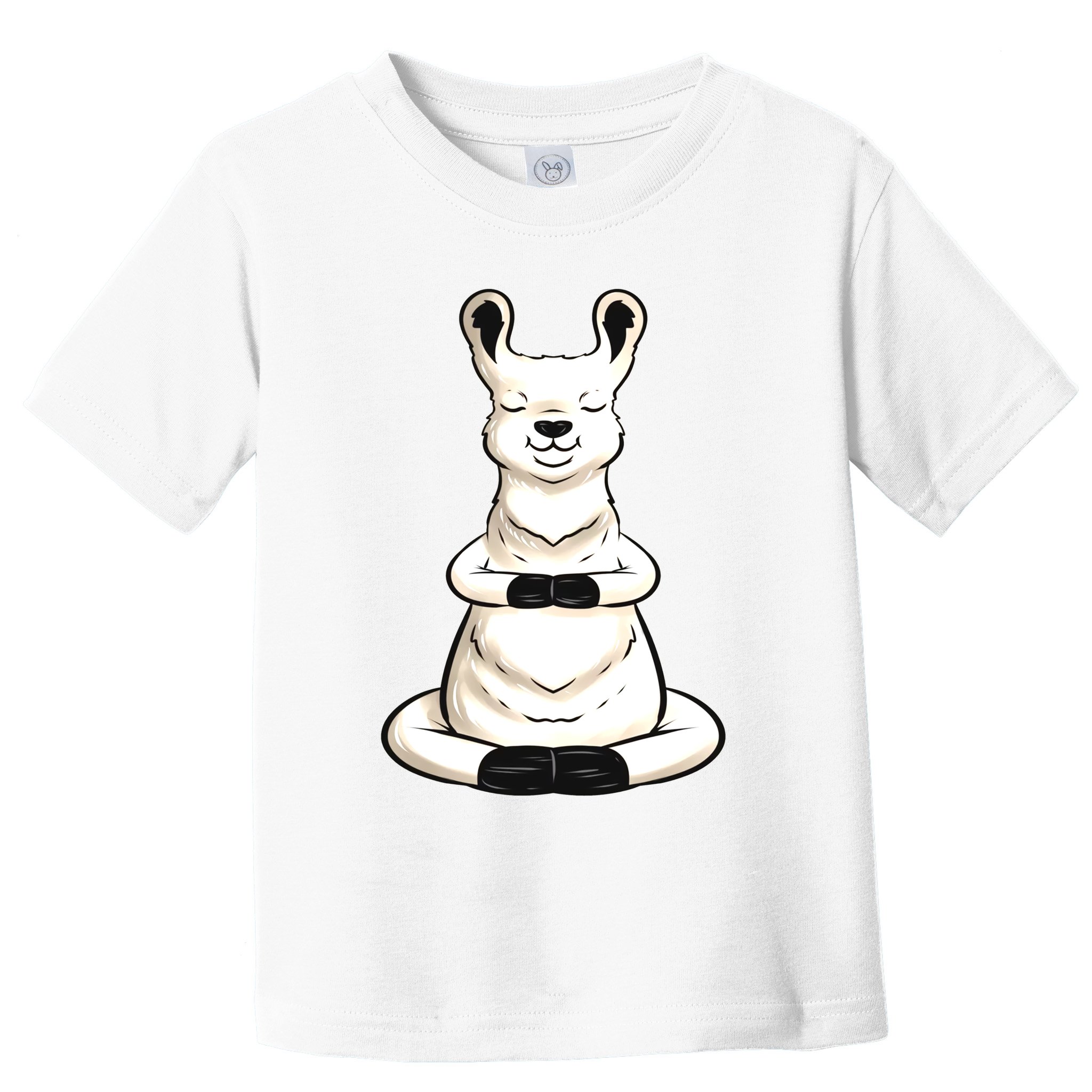 Llama Yoga Funny Namaste Toddler T-Shirt