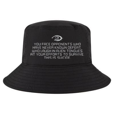 Legendary You Face Opponents Who Have Never Known Defeat Who Laugh In Alien Tong Cool Comfort Performance Bucket Hat