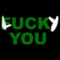 Lucky You F*ck You Funny St Patrick's Day 16 in Basic Backpack