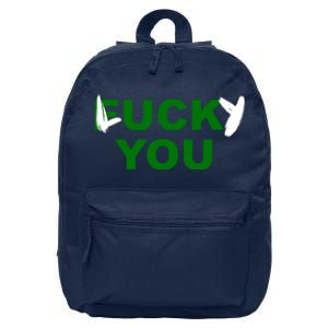 Lucky You F*ck You Funny St Patrick's Day 16 in Basic Backpack