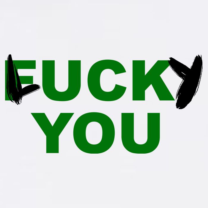 Lucky You F*ck You Funny St Patrick's Day Garment-Dyed Heavyweight T-Shirt