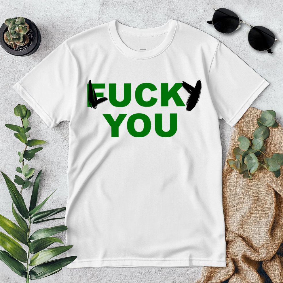 Lucky You F*ck You Funny St Patrick's Day Premium T-Shirt
