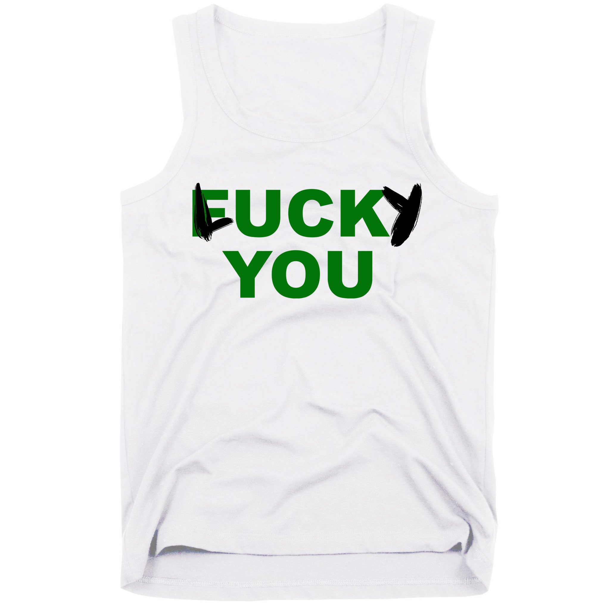 Lucky You F*ck You Funny St Patrick's Day Tank Top