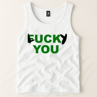 Lucky You F*ck You Funny St Patrick's Day Tank Top