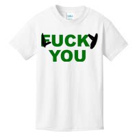 Lucky You F*ck You Funny St Patrick's Day Kids T-Shirt