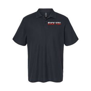 Love You Fuck You Love And Hate Softstyle Adult Sport Polo