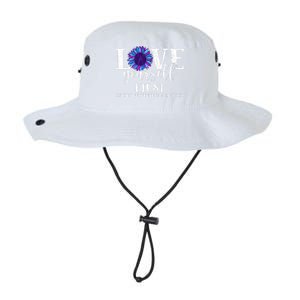 Love Yourself First Suicide Prevention Awareness Graphic Funny Gift Legacy Cool Fit Booney Bucket Hat