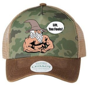 Lift You Fools Wizard Weightlifting Bodybuilding Gym Fitness Legacy Tie Dye Trucker Hat