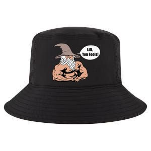 Lift You Fools Wizard Weightlifting Bodybuilding Gym Fitness Cool Comfort Performance Bucket Hat