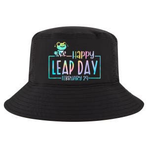 Leap Year February 29 Birthday Cute Frog Happy Leap Day Cool Comfort Performance Bucket Hat