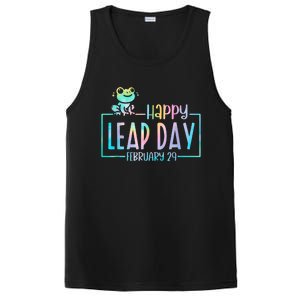 Leap Year February 29 Birthday Cute Frog Happy Leap Day PosiCharge Competitor Tank