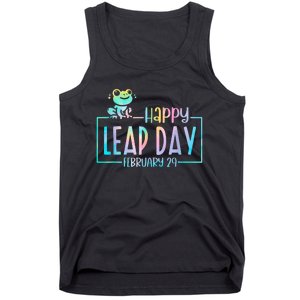 Leap Year February 29 Birthday Cute Frog Happy Leap Day Tank Top