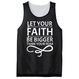 Let Your Faith T Mesh Reversible Basketball Jersey Tank