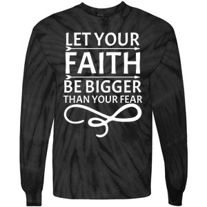 Let Your Faith T Tie-Dye Long Sleeve Shirt