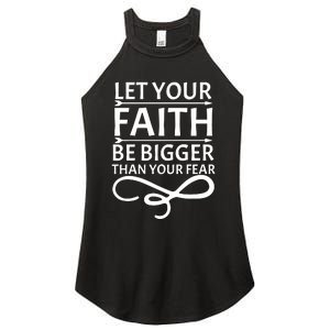 Let Your Faith T Women’s Perfect Tri Rocker Tank