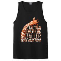 Let Your Faith Be Taller Than Your Fear Giraffe PosiCharge Competitor Tank