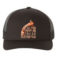 Let Your Faith Be Taller Than Your Fear Giraffe Yupoong Adult 5-Panel Trucker Hat