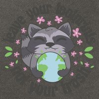 Leave Your Footprints Not Your Trash Earth Day Cotton Canvas Backpack
