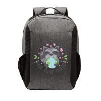 Leave Your Footprints Not Your Trash Earth Day Vector Backpack