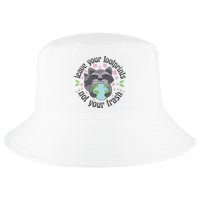 Leave Your Footprints Not Your Trash Earth Day Cool Comfort Performance Bucket Hat