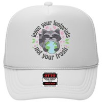 Leave Your Footprints Not Your Trash Earth Day Hat