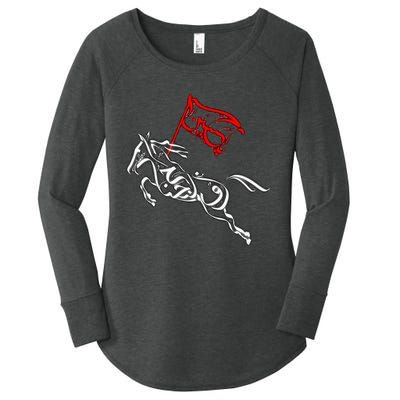 Labaik Ya Hussain Muharram Ashura Ya Hussain Women's Perfect Tri Tunic Long Sleeve Shirt