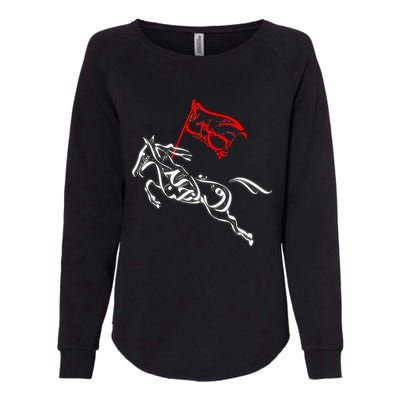 Labaik Ya Hussain Muharram Ashura Ya Hussain Womens California Wash Sweatshirt