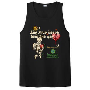 Let Your Heart Lead The Way Skeleton PosiCharge Competitor Tank