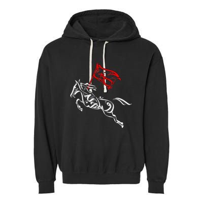 Labaik Ya Hussain Muharram Ashura Ya Hussain Garment-Dyed Fleece Hoodie