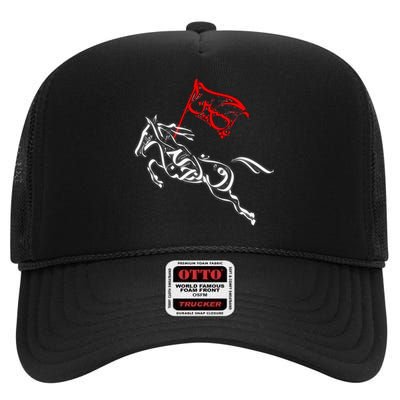 Labaik Ya Hussain Muharram Ashura Ya Hussain High Crown Mesh Back Trucker Hat