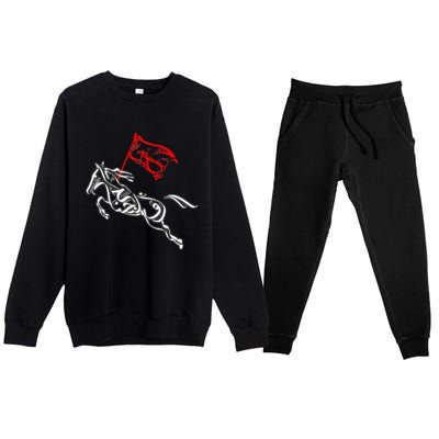 Labaik Ya Hussain Muharram Ashura Ya Hussain Premium Crewneck Sweatsuit Set