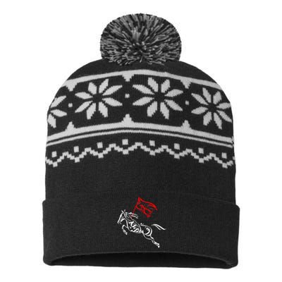 Labaik Ya Hussain Muharram Ashura Ya Hussain USA-Made Snowflake Beanie