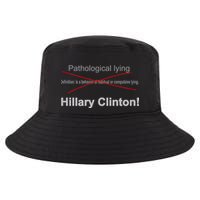 Lying Hillary Clinton Funny Definition Cool Comfort Performance Bucket Hat