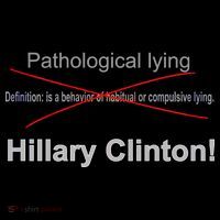 Lying Hillary Clinton Funny Definition 7-Panel Snapback Hat