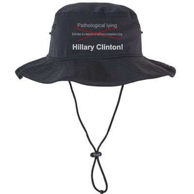 Lying Hillary Clinton Funny Definition Bucket Hat