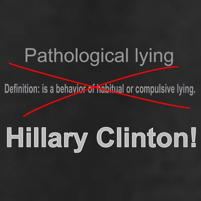 Lying Hillary Clinton Funny Definition Tumbler