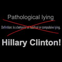 Lying Hillary Clinton Funny Definition Womens T-Shirt