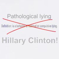 Lying Hillary Clinton Funny Definition Garment-Dyed Sweatshirt